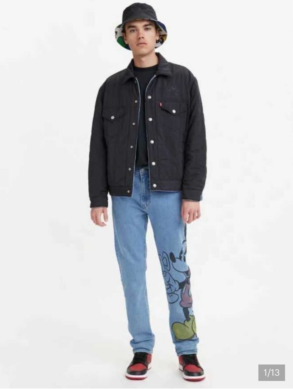 Levi's X Disney collection 502 Taper Fit Mickey